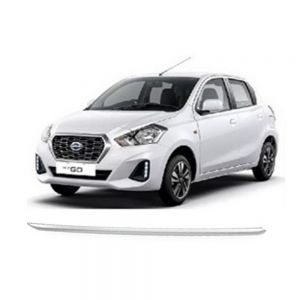 Chrome Trunk  Garnish Compatible with Datsun Go  - Silver 